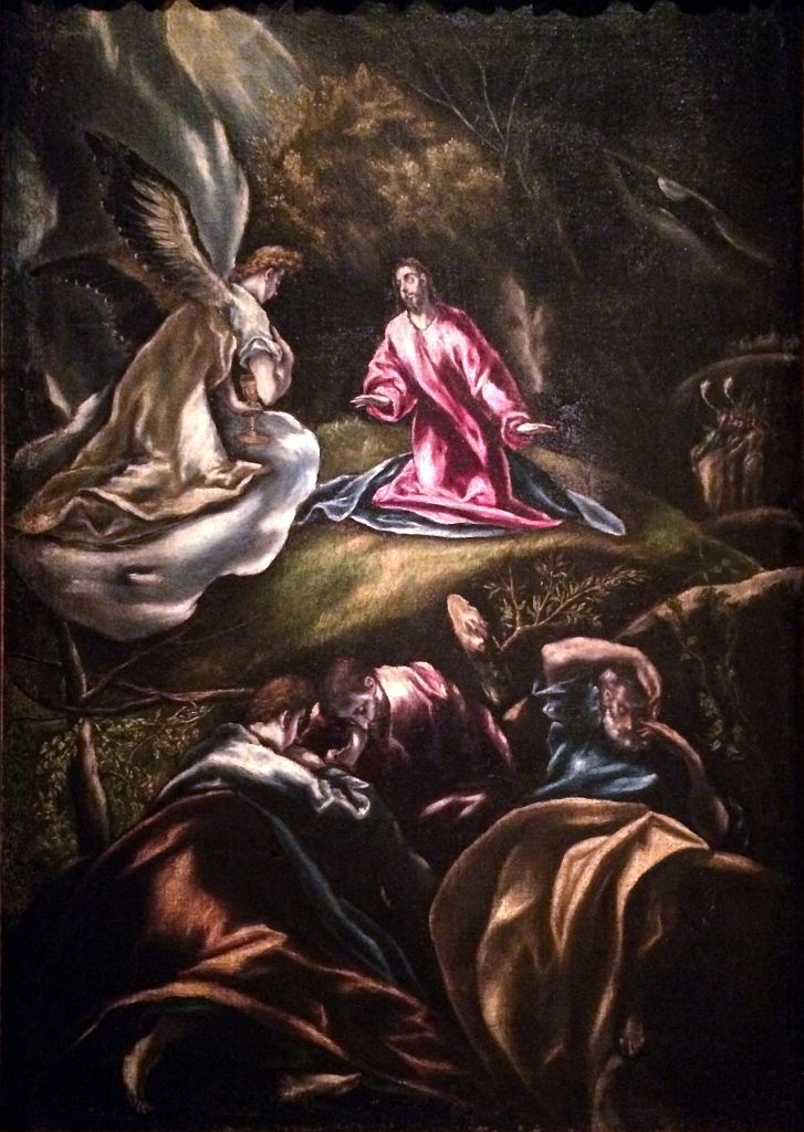10 Jesus in the Garden of Olives By El Greco National Museum of Fine Arts MNBA  Buenos Aires